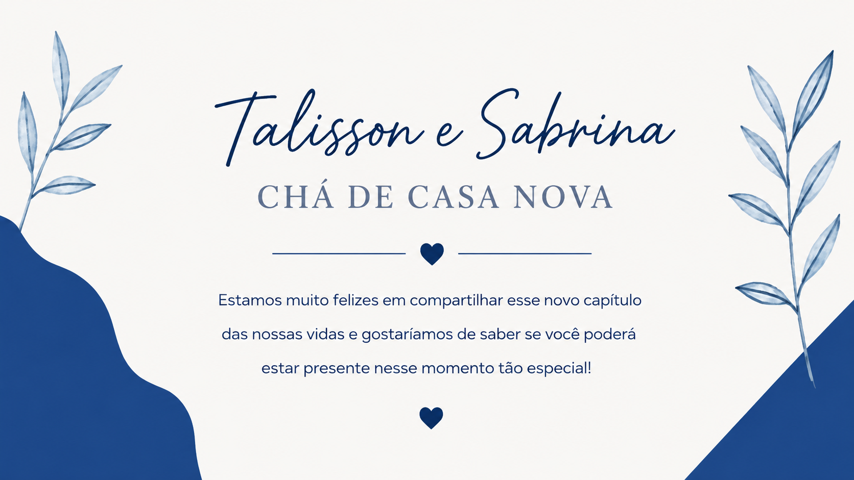Cha de casa nova 